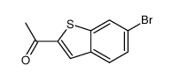 1-(6-bromo-1-benzothiophen-2-yl)ethanone Structure