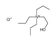 2-hydroxyethyl(tripropyl)azanium,chloride结构式