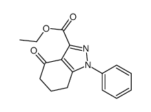 ETHYL 4-OXO-1-PHENYL-4,5,6,7-TETRAHYDRO-1H-INDAZOLE-3-CARBOXYLATE picture