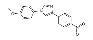 1-(4-methoxyphenyl)-4-(4-nitrophenyl)imidazole Structure