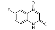 7-fluoro-3-oxo-3,4-dihydroquinoxaline 1-oxide结构式