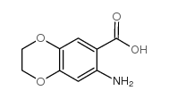 6-amino-2,3-dihydro-1,4-benzodioxine-7-carboxylic acid Structure