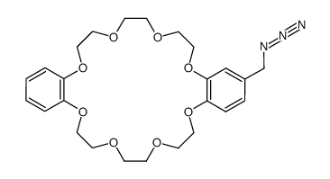 2-(azidomethyl)dibenzo[24]crown-8 Structure