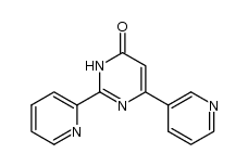 6-pyridin-3-yl-2-pyridin-2-yl-3H-pyrimidin-4-one结构式