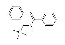 N'-phenyl-N-((trimethylsilyl)methyl)benzimidamide结构式