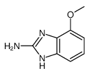 7-METHOXY-1H-BENZIMIDAZOL-2-AMINE结构式
