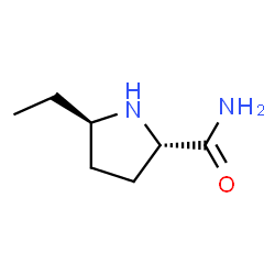 2-Pyrrolidinecarboxamide,5-ethyl-,(2S-trans)-(9CI) picture