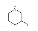 3-fluoropiperidine结构式