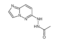 N'-(imidazo[1,2-b]pyridazin-6-yl)acetohydrazide结构式