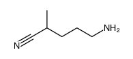 5-amino-2-methylpentanenitrile结构式