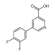 5-(3,4-difluorophenyl)pyridine-3-carboxylic acid Structure