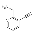 2-(aminomethyl)pyridine-3-carbonitrile结构式