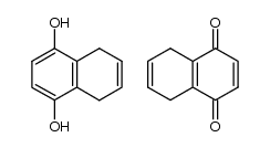 naphthalene-1,4(5H,8H)-dione compound with 5,8-dihydronaphthalene-1,4-diol (1:1)结构式
