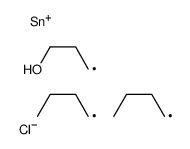 3-[dibutyl(chloro)stannyl]propan-1-ol Structure