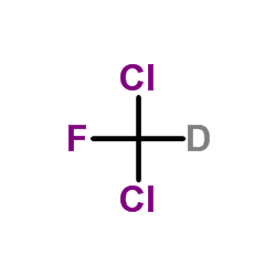 Dichloro(fluoro)(2H)methane结构式