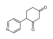 4-pyridin-4-ylcyclohexane-1,3-dione结构式