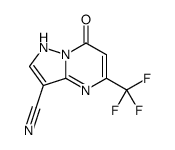 7-oxo-5-(trifluoromethyl)-1H-pyrazolo[1,5-a]pyrimidine-3-carbonitrile Structure