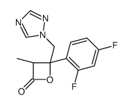 (3R,4R)-4-(2,4-Difluorophenyl)-3-methyl-4-(1H-1,2,4-triazol-1-ylmethyl)-2-oxetanone picture