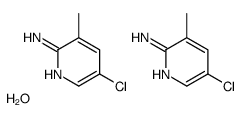 5-chloro-3-methylpyridin-2-amine,hydrate Structure