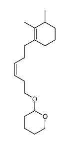 2,3-Dimethyl-1-<(Z)-6-(tetrahydro-2H-pyranyloxy)-3-hexen-1-yl>-1-cyclohexen Structure