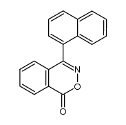 4-[1]naphthyl-benz[d][1,2]oxazin-1-one Structure