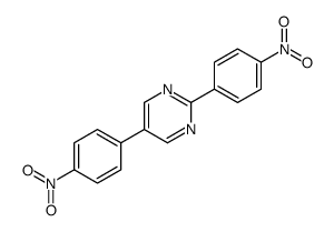 2,5-bis(4-nitrophenyl)pyrimidine Structure