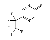 5-(Pentafluoroethyl)-2(3H)-pyrazinethione结构式