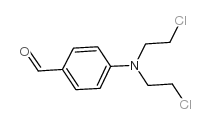 Benzaldehyde,4-[bis(2-chloroethyl)amino]- structure