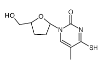 3'-deoxy-4-thiothymidine Structure