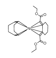 Ni(C8H12)((E,E)-1,2-bis(exo-CHCOOEt)cyclohexane) Structure