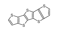 Dithieno[2,3-d:2',3'-d']thieno[3,2-b:4,5-b']dithiophene Structure
