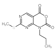 7-(METHYLTHIO)-1-PROPYL-1H-PYRIMIDO[4,5-D][1,3]OXAZINE-2,4-DIONE Structure