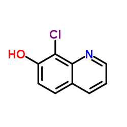 8-氯喹啉-7-醇结构式
