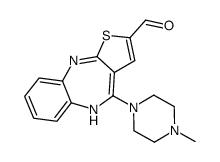 Olanzapine 2-Carboxaldehyde结构式