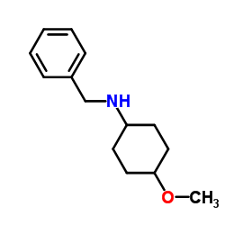 N-Benzyl-4-methoxycyclohexanamine结构式