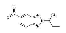 1-(5-nitro-2H-benzo[d][1,2,3]triazol-2-yl)propan-1-ol Structure