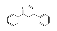 1,3-diphenyl-1-oxo-4-pentene Structure