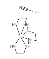 chromium(+3) cation; propane-1,2-diamine; trithiocyanate结构式