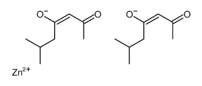 zinc,(Z)-6-methyl-2-oxohept-3-en-4-olate Structure