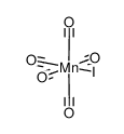 iodo(pentacarbonyl)manganese(I) Structure