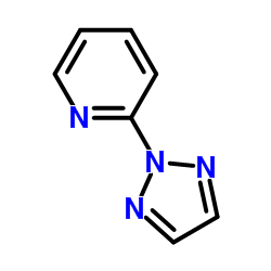 Pyridine, 2-(2H-1,2,3-triazol-2-yl)- (9CI) Structure
