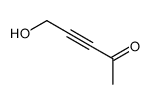 5-hydroxypent-3-yn-2-one Structure