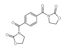 2-Oxazolidinone,3,3'-(1,4-phenylenedicarbonyl)bis- (9CI) Structure