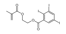 2-(2',3',5'-triiodobenzoyl)ethyl methacrylate结构式