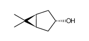 (1R,3S,5S)-6,6-Dimethylbicyclo[3.1.0]Hexan-3-Ol Structure