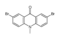 2,7-Dibromo-10-methylacridin-9(10H)-one Structure
