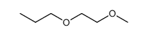 1-methoxy-2-propoxy-ethane Structure