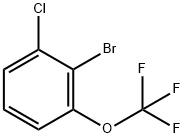 2-溴-1-氯-3-(三氟甲氧基)苯结构式