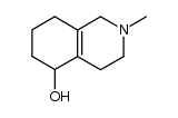 5-hydroxy-2-methyl-1,2,3,4,5,6,7,8-octahydroisoquinoline Structure