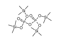 Diphosphoric acid tetrakis(trimethylsilyl) ester结构式